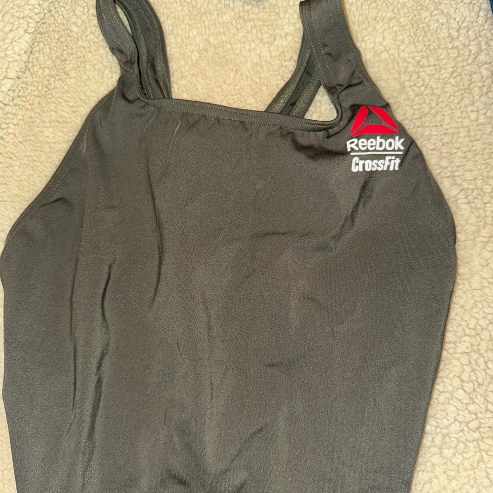 Reebok Women's Black One Piece Swimsuit